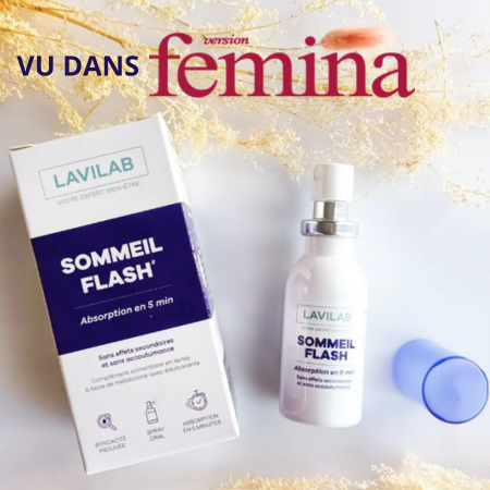 somnifère naturel spray sommeil à la mélatonine, complément alimentaire pour s'endormir vite